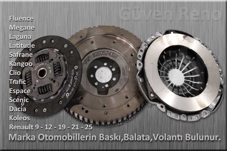 BMW 6 SERİSİ ÇIKMA YEDEK PARÇA BASKİ BALATA VOLANT_FC9